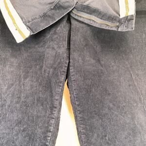 L L Bean Corduroy Pants 42x30 Men's Gray #502838 Natural Fit Light Wash Fade